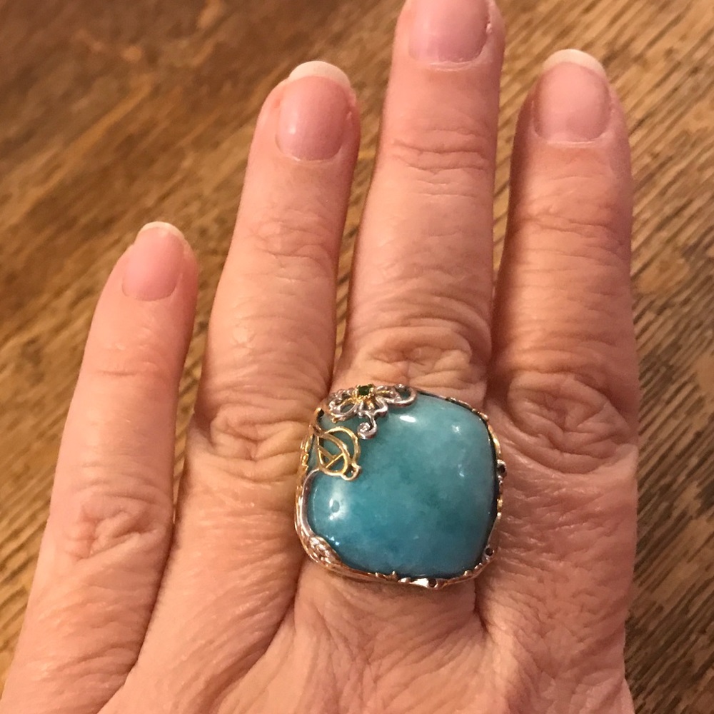 ❤SOLD❤Michael Valitutti Gems En Vogue Amazonite